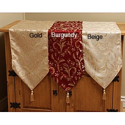 Luxury Damask Table Runner