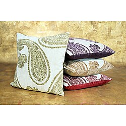 Sophia Paisley Velvet Pillow