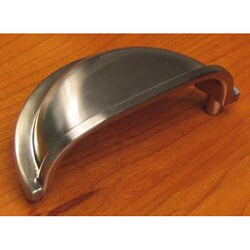 Decorite Cup Satin Nickel Cabinet Pull