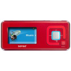 SanDisk Sansa c240 1GB Red Multimedia MP3 Player