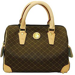 Rioni Signature Small Boston Bag