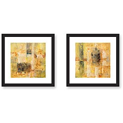 Jane Bellows 'Mysterious Ways' 2-piece Framed Art Set