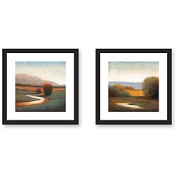 St. John 'Majestic Vista' Framed Art Print Set