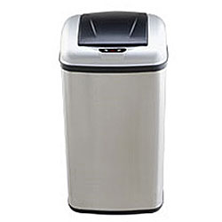 Stainless Steel Motion Sensor 13-gallon Trash Can