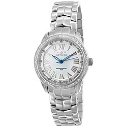 Invicta Wildflower Diamond Stainless Steel Watch
