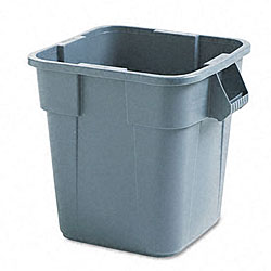 Rubbermaid Brute Square 28-gallon Grey Container