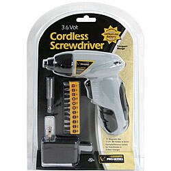 Cordless 3.6-volt Lithium-lon Screwdriver