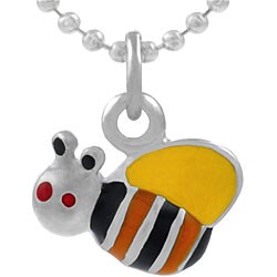 Sterling Silver Child's Bee Necklace