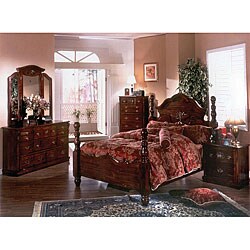 Cannonball Dark Pine 5-piece King Bedroom Set