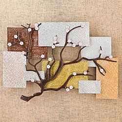 Cherry Blossom Wall Sculpture