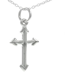 Sterling Silver Cross Necklace