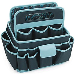 Mackinac Moon Large Charcoal Deluxe Organizer