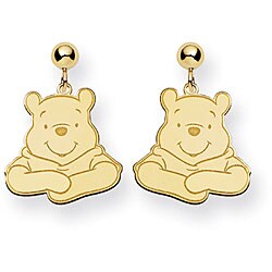 Goldplated Disney's Winnie the Pooh Earrings