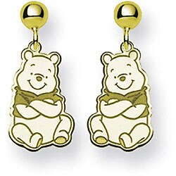 Goldplated Disney's Winnie the Pooh Earrings