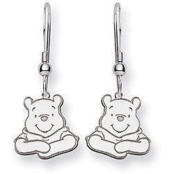 Sterling Silver Disney's Winnie the Pooh Earrings