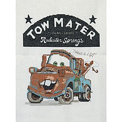 Disney Pixar 'Cars' Tow Mater Counted Cross Stitch Kit