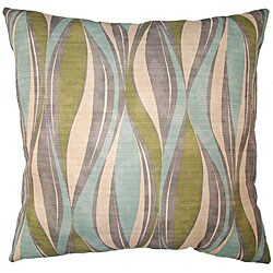 Onyx Waves 24-inch Floor Pillow
