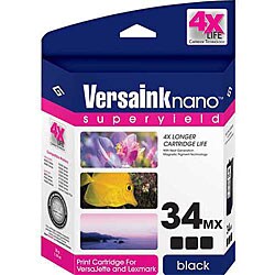 VersaInk-nano VI34B-1616 34 Black Ink Cartridges