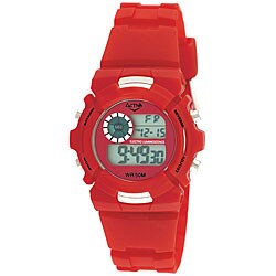 Activa by Invicta Midsize Men's Digital Red Watch