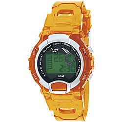 Activa by Invicta Midsize Unisex Digital Orange Watch