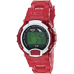 Activa by Invicta Midsize Unisex Digital Red Watch