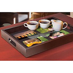 Sarah Peyton Wooden Photo Serving Tray