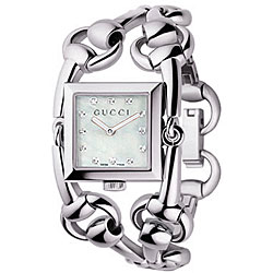 Gucci Signoria White Dial Diamond Watch
