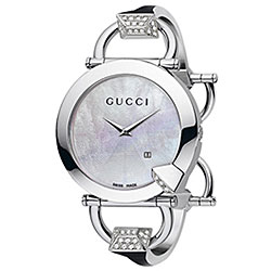 Gucci Chiodo Women's Steel Diamond Watch