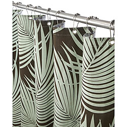 Palm Canvas Shower Curtain