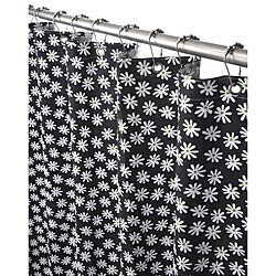 Fun Daisies Canvas Shower Curtain