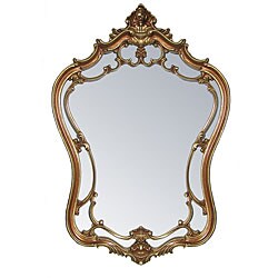 Angelina Antique Gold Mirror
