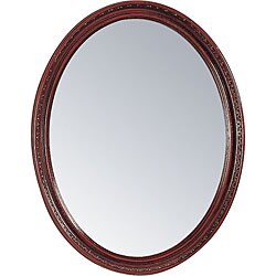 Alessia Solid Mahogany Mirror