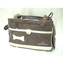 Stylish Pack N' Paws Corduroy Pet Carrier