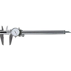TD Industrial 8-inch Dial Caliper with Large LCD
