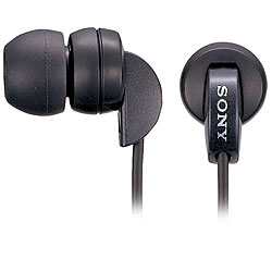 Sony MDR-EX32LP-BLK Comfort-fit Black Earbuds