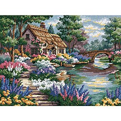 The Gardener's Cottage Needlepoint Kit