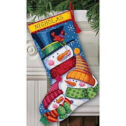 'Freezin' Season' Stocking Needlepoint Kit