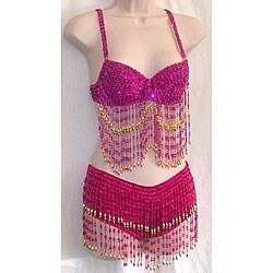 Bad Sushi Pink Belly Dancing Costume
