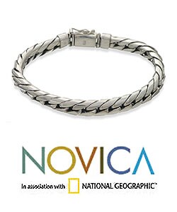 Sterling Silver 'Silver Choices' Bracelet (Indonesia)