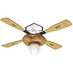 Hunter 44-inch Baseball-themed Ceiling Fan (Refurbished)