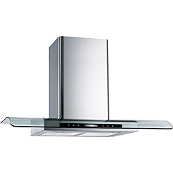 Contemporary Grande Stainless Steel Range Hood