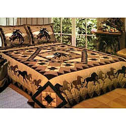 Country Cowboy Quilt Set