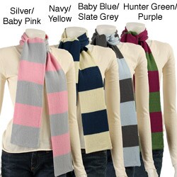 Himalaya Trading Company Cashmere Varsity Stripe Scarf