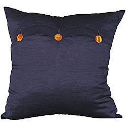 Handmade Blue Thai Silk Cushion Cover
