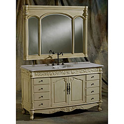 Perseus Bathroom Vanity and Mirror Set