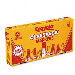 Broad Line Classpack Non-washable Markers
