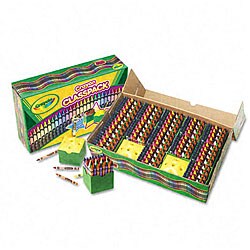 Crayon 16-color Regular-size Classpack (832 per Box)