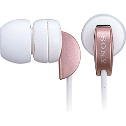 Sony Pink Comfort-fit Earbuds