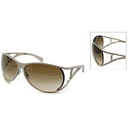 Yves Saint Laurent Women's 6117 Beige Sunglasses