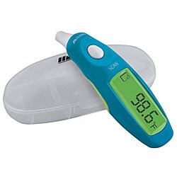 Mabis Healthcare Instant Ear Thermometer with Nite Glo